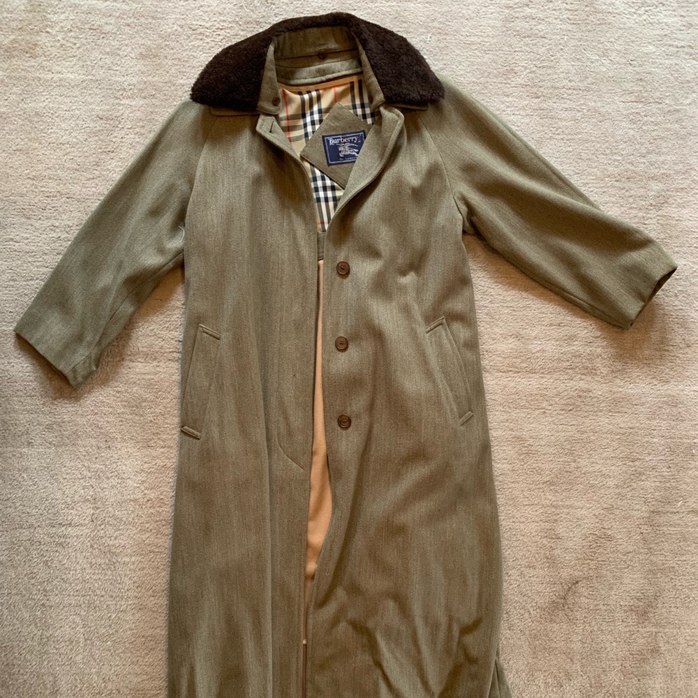 Vintage Burberry long coat